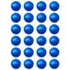 24 x Bowling Ball - BLUE Edible Wafer or Icing Cupcake Toppers Fun Sports Hobby Party Cake Decorations Perfect For Brownies Cookies Muffins & More! (Edible Wafer Card) view 1