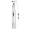 Tioheam Ear and Nose Hair Trimmer for Men | Eyebrow Trimmer for Men,2 in 1 Eyebrow Trimmer, Hair Clipper, Rechargeable for Ear, Beard, Foot, Hand Hair, Easy Cleansing Nose Clippers for Men view 4