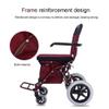 RajoNN Foldable Mobility Walking Aid Four-Wheeled Walker with Seat Walking Frame for The Elderly Shopping Pedal Walker Shopping Cart Double The Comfort Lofty Ambition view 2