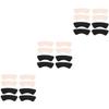 12 Pairs Heel Stickers Shoe Heel Pads Heel Cushions Pads Heel Women Cushion Back of Heel Insoles Shoe Inserts Girl High Heel Shoe Heel Pad Foam Soft Insole 4d/117 view 1