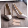 12 Pairs Heel Stickers Shoe Heel Pads Heel Cushions Pads Heel Women Cushion Back of Heel Insoles Shoe Inserts Girl High Heel Shoe Heel Pad Foam Soft Insole 4d/117 view 2