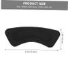 12 Pairs Heel Stickers Shoe Heel Pads Heel Cushions Pads Heel Women Cushion Back of Heel Insoles Shoe Inserts Girl High Heel Shoe Heel Pad Foam Soft Insole 4d/117 view 3