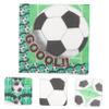 Amosfun 60pcs Football Napkins Football Party Decorations for Birthday Party Supplies Soccer Theme Tableware for Soccer Celebrations view 3