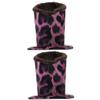 2pcs Glasses Display Stand Sunglasses Trendy Eyewear Eyeglasses Stands Desk Decorations Glasses Holder for Desk Spectacle Holder Polyester Cloth Purple Major Glass Shelf/171 view 1
