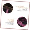 2pcs Glasses Display Stand Sunglasses Trendy Eyewear Eyeglasses Stands Desk Decorations Glasses Holder for Desk Spectacle Holder Polyester Cloth Purple Major Glass Shelf/171 view 4