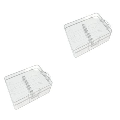 Healvian 2pcs Toothbrush Cover Holder Travel Toothbrush Box Portable Case for Brush Heads Safe Hygienic for Camping Outdoor Use