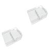 Healvian 2pcs Toothbrush Cover Holder Travel Toothbrush Box Portable Case for Brush Heads Safe Hygienic for Camping Outdoor Use view 1