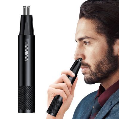 Esncddym Ear Hair Trimmer for Men - Rechargeable Nose Hair Trimmer | 2 in 1 Eyebrow Trimmer, Hair Clipper, Rechargeable for Ear, Beard, Foot, Hand Hair, Easy Cleansing Nose Clippers for Men