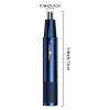 Nose Hair Remover, Eyebrow Trimmer for Men, Eyebrow Trimmer, Hair Clipper, 2 in 1 for Face, Beard, Foot, Hand Hair, Easy Cleansing Nose Clippers view 4