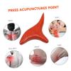 BCOATH 2pcs Red Wood Massage Rod Set, Trigger Point Body Massager Stick for Relieving Tight Muscle Tendons, Acupuncture Point Therapy Tool for Full Body Relaxation view 3