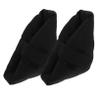 1 Pair Anti-Pressure Heel Pads Black Pillow Foot Support Pillow Foot Accessory Foot Protector Cushion Elastic Feet Hospital Accessory Protective Case Adjustable Fiber Cotton/350 view 1