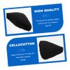 1 Pair Anti-Pressure Heel Pads Black Pillow Foot Support Pillow Foot Accessory Foot Protector Cushion Elastic Feet Hospital Accessory Protective Case Adjustable Fiber Cotton/350 view 3