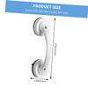 Anneome 3pcs Shower Handles for Elderly Suction Grab Rails Bathroom Safety Hand Rail Easy Install for Marble Tile Glass view 2
