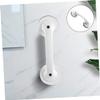 Anneome 3pcs Shower Handles for Elderly Suction Grab Rails Bathroom Safety Hand Rail Easy Install for Marble Tile Glass view 4