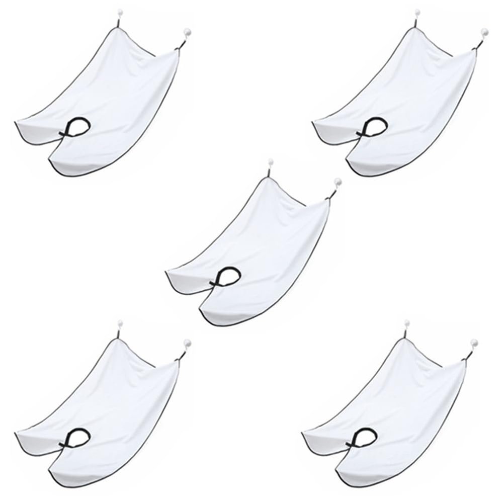 Sefdrert Men Beard Shaving Apron Shaving Adult Bib Shaving Cloth Cleaning Barber Cleaning Gift