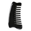 HAPINARY 3pcs Natural Ox Horn Facial Dry Scalp Treatment Massage Comb Hair Scalp Massager Shampoo Brush Portable Hair Comb for Women Men view 4