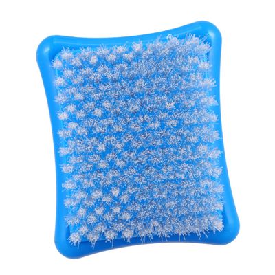 Healeved Portable Plastic Felting Brush for Needle Felting, Multi-Purpose Cleaning Tool with Comfortable Grip, Quick Cleaning for Home Use, Blue
