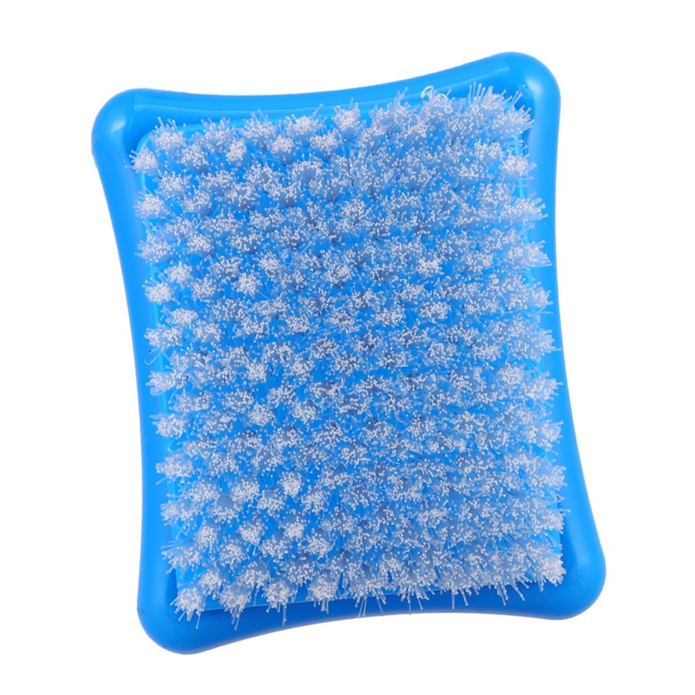 Healeved Portable Plastic Felting Brush for Needle Felting, Multi-Purpose Cleaning Tool with Comfortable Grip, Quick Cleaning for Home Use, Blue