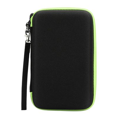 Bewinner Portable Shaver Case, Electric Shaver Storage Bag, Nylon and TPU Case Organizer with Drop Resistance for QP2520/90/70 Hair Shaving Tool (Black Green)