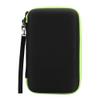 Bewinner Portable Shaver Case, Electric Shaver Storage Bag, Nylon and TPU Case Organizer with Drop Resistance for QP2520/90/70 Hair Shaving Tool (Black Green) view 1