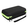 Bewinner Portable Shaver Case, Electric Shaver Storage Bag, Nylon and TPU Case Organizer with Drop Resistance for QP2520/90/70 Hair Shaving Tool (Black Green) view 2