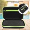 Bewinner Portable Shaver Case, Electric Shaver Storage Bag, Nylon and TPU Case Organizer with Drop Resistance for QP2520/90/70 Hair Shaving Tool (Black Green) view 3