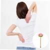 Healvian 2pcs Plush Cartoon Massage Hammer for Muscle Relief Featuring Fruit Pattern Design Use as Shoulder Massager Back Massager view 3