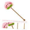 Healvian 2pcs Plush Cartoon Massage Hammer for Muscle Relief Featuring Fruit Pattern Design Use as Shoulder Massager Back Massager view 4