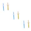 HAPINARY 6pcs Silicone Toothbrush for Training Bristles for First Toothbrush for Childs at Home view 1