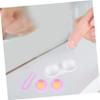 SEWOART 5pcs Creative Contacts Lenses Holders Compact Eye Case for Contacts Storage Safe Dust view 2