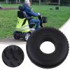 10 Inch Solid Rubber Tire, 4.10/3.50-4 Heavy Duty Tubeless Puncture Proof Electric Scooters Tyre, Wearproof Rubber Wheel For Trolley Mobility Scooters view 2