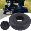 10 Inch Solid Rubber Tire, 4.10/3.50-4 Heavy Duty Tubeless Puncture Proof Electric Scooters Tyre, Wearproof Rubber Wheel For Trolley Mobility Scooters view 3
