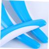 Anneome 6pcs False Teeth Brush Denture Cleaning Brush Double Sided Heads Denture Care Toothbrush Non-Slip Handle Portable for Home Travel view 3