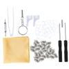 Healvian 3sets Glasses Repair Kit Nose Screws Eyeglass Fixing Tools for Glasses Tightening Replacement Nose Pads for Eyeglasses Repairing view 1