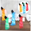 Anneome 12pcs Multi Functional Small Denture Brush Double-Head Toothbrush for Home Oral Care Portable Mini Cleaning Tool for Personal Denture Use view 2