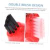 Anneome 12pcs Multi Functional Small Denture Brush Double-Head Toothbrush for Home Oral Care Portable Mini Cleaning Tool for Personal Denture Use view 3