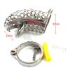 Chastity Belt Chastity Cage Cock Cage Chastity Cage Metal Surface Hollow Construction Breathable and Comfortable Made of 304 Stainless Steel BDSM Fetish Slave(50 mm) view 4