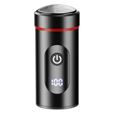 Lnfxkvva New Compact Shaver Mini Portable Shaver Type-C Fast Charging Travel Home Digital Display Beard Shaver,