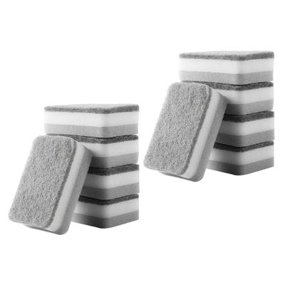 Healeved 30pcs Scrub Sponge Sponge Brush for Tableware Cleaning Practical Dish Washing Bowl Scrubber for Efficient Cleaning