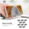 Healeved 30pcs Scrub Sponge Sponge Brush for Tableware Cleaning Practical Dish Washing Bowl Scrubber for Efficient Cleaning view 4