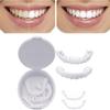 Wttfc Clip in Veneers Teeth Top and Bottom Instant Veneers Dentures, Fake Teeth Veneers, Snap on Veneers Teeth, Snap on Dentures False Teeth for Men and Women Regain Confident Smile view 1