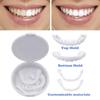 Wttfc Clip in Veneers Teeth Top and Bottom Instant Veneers Dentures, Fake Teeth Veneers, Snap on Veneers Teeth, Snap on Dentures False Teeth for Men and Women Regain Confident Smile view 2