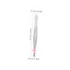 CANIGHT 24pcs Long Tweezers for Eyebrow Stainless Steel Eyebrow Clip Heart Shape Multipurpose Makeup Eyelash Tweezers view 2