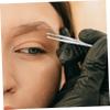 CANIGHT 24pcs Long Tweezers for Eyebrow Stainless Steel Eyebrow Clip Heart Shape Multipurpose Makeup Eyelash Tweezers view 4
