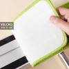 3 Pcs Spray Mop Heads Replacement Pads Washable, Reveal Mop Cleaning Pad, Fit for All Spray & Reveal Mops 42*14cm (Blue Green Grey) view 4