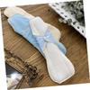 Anneome 3pcs Cotton Menstrual Pad Comfortable Washable Reusable Sanitary Pads Against Side Leakage for Women Random Color view 3