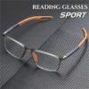 Pelinuar Manlykicks Sports Ultra-Light Anti-Blue Light Presbyopic Glasses,Dual Focus Anti Blue Light Reading Glasses,Fashion Comfortable Non-Slip Reading Glasses (Red, 300) view 2