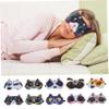 BCOATH Silk Animal Eye Mask Blackout Sleep Mask for Travel Comfortable Weighted Eye Cover Set view 2