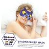 BCOATH Silk Animal Eye Mask Blackout Sleep Mask for Travel Comfortable Weighted Eye Cover Set view 3