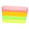 BCOATH 4pcs Travel Toothbrush Case Portable Toothpaste Container Candy Color Storage Box for Business Trip Outdoor Use view 1